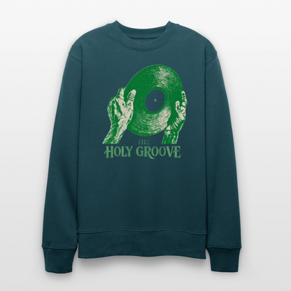 The Holy Groove, Ekologisk sweatshirt CHANGER unisex från Stanley/Stella - mörk petrol