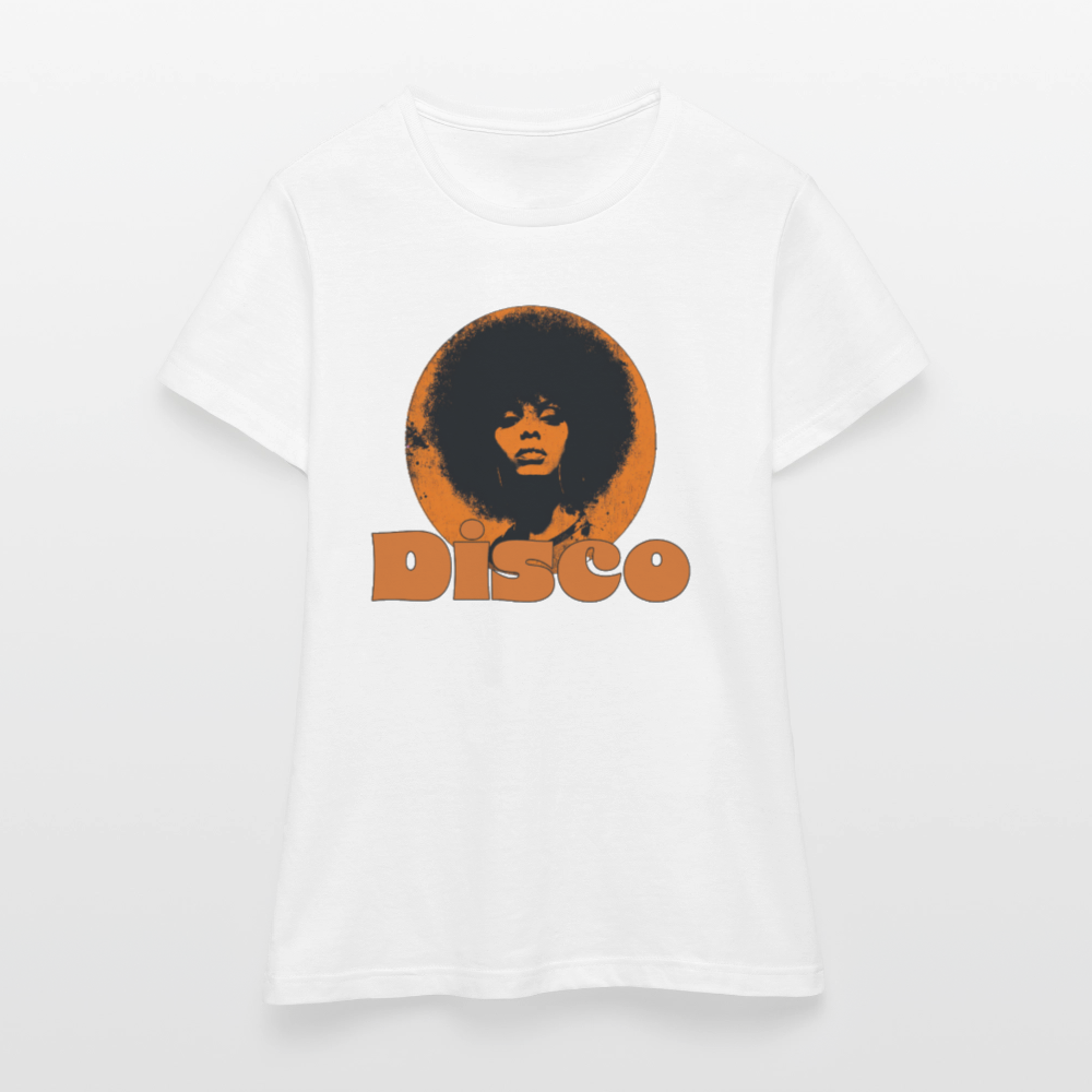 Disco Inferna, T-shirt dam - vit