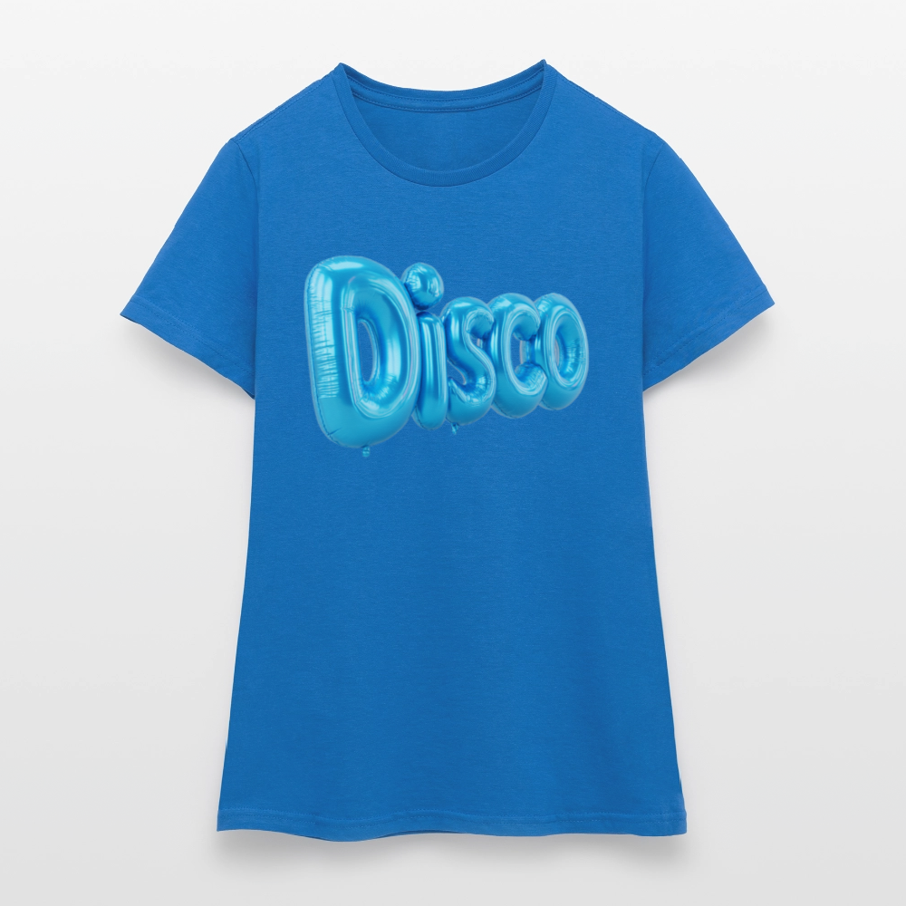 Pump the Disco, T-shirt dam - royalblå