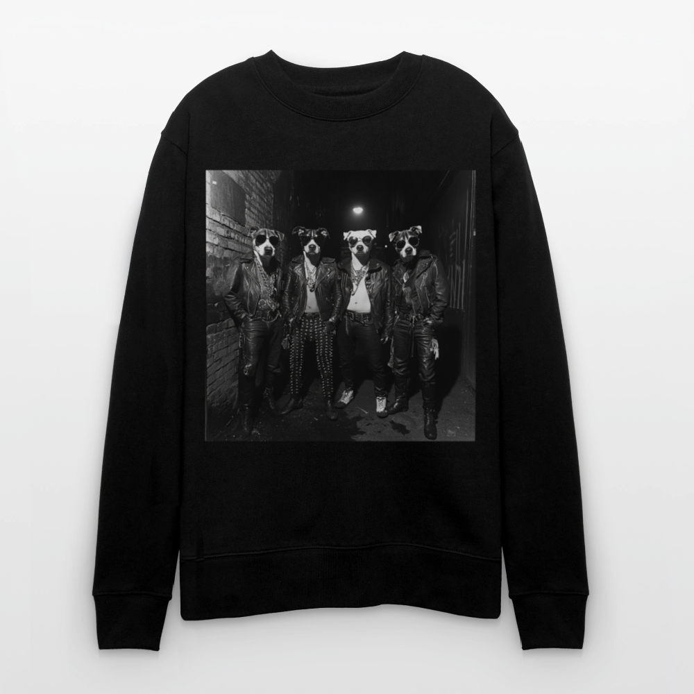 Barking Riot, Ekologisk sweatshirt CHANGER unisex från Stanley/Stella - svart