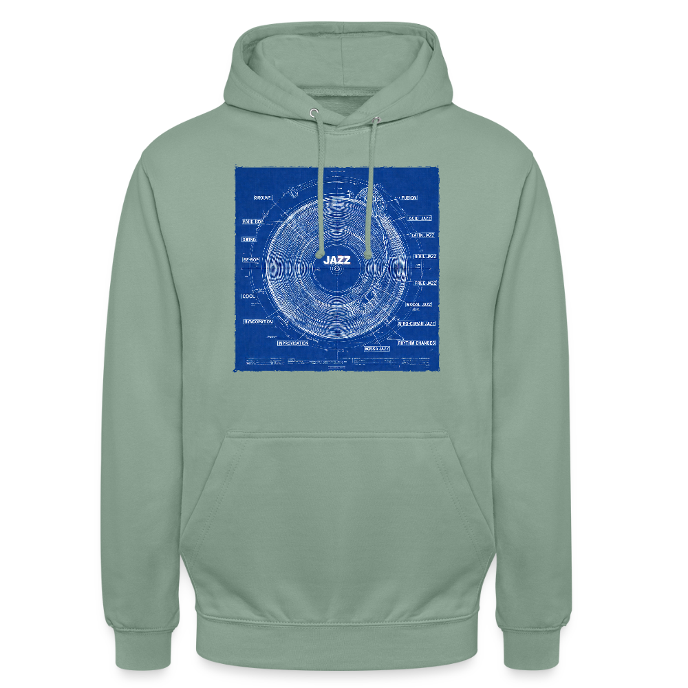 Kind of Blueprint, Luvtröja unisex - grågrön