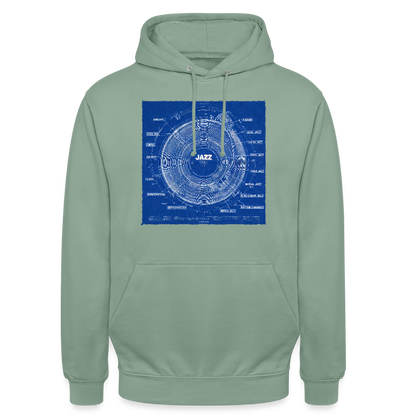 Kind of Blueprint, Luvtröja unisex - grågrön