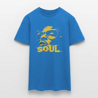 Funky Soul, T-shirt herr - kungsblå