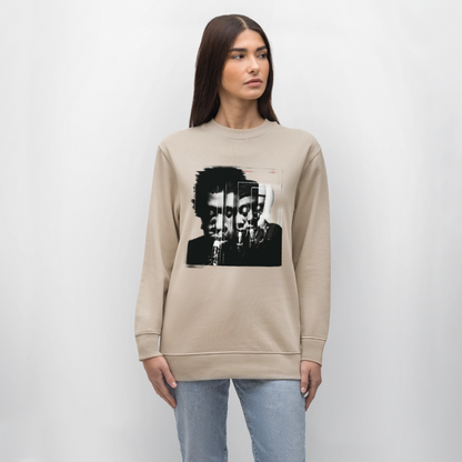 Between Breaths, Ekologisk sweatshirt CHANGER unisex från Stanley/Stella - beige