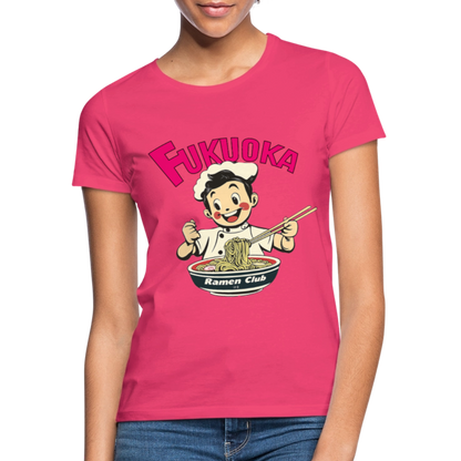 Fukuoka Ramen Club, T-shirt dam - azalea