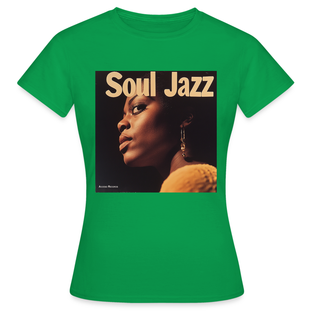 Acceso's Soul Groove: Jazz with a Beat, T-shirt dam - kellygrön