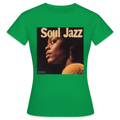 Acceso's Soul Groove: Jazz with a Beat, T-shirt dam - kellygrön