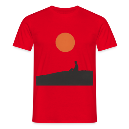Under the sun, T-shirt unisex - röd