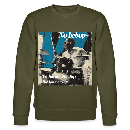 Push It Bebop, Ekologisk sweatshirt CHANGER unisex från Stanley/Stella - kaki