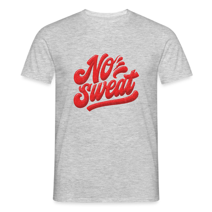 No sweat, T-shirt unisex - gråmelerad