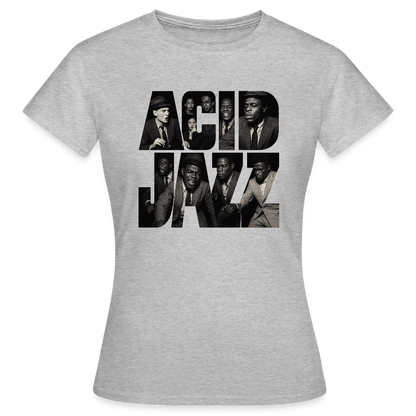 80s Club Jazzdance, T-shirt dam - gråmelerad