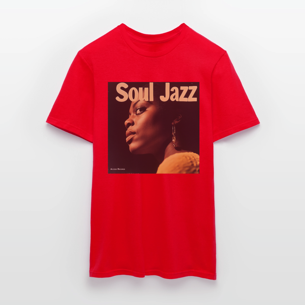 Acceso's Soul Groove: Jazz with a Beat, T-shirt herr - röd