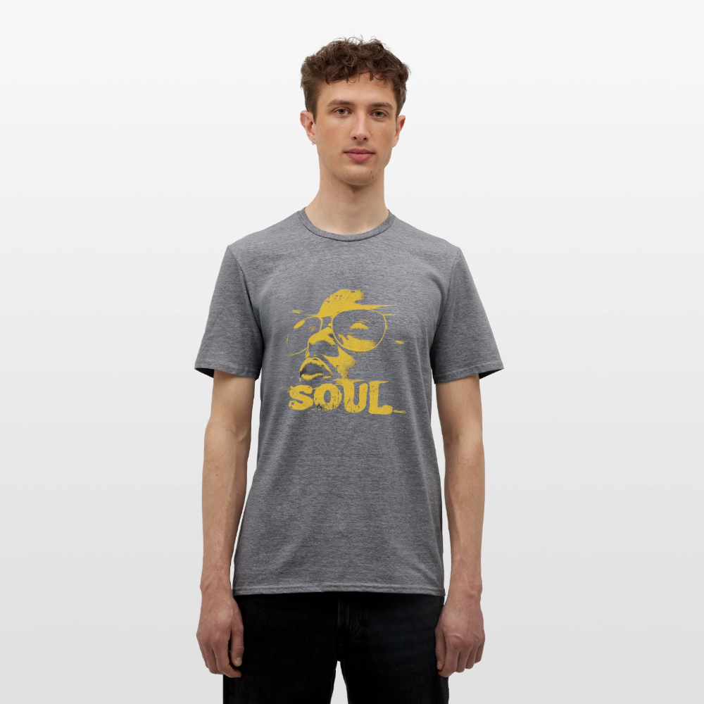 Funky Soul, T-shirt herr - grafitmelerad
