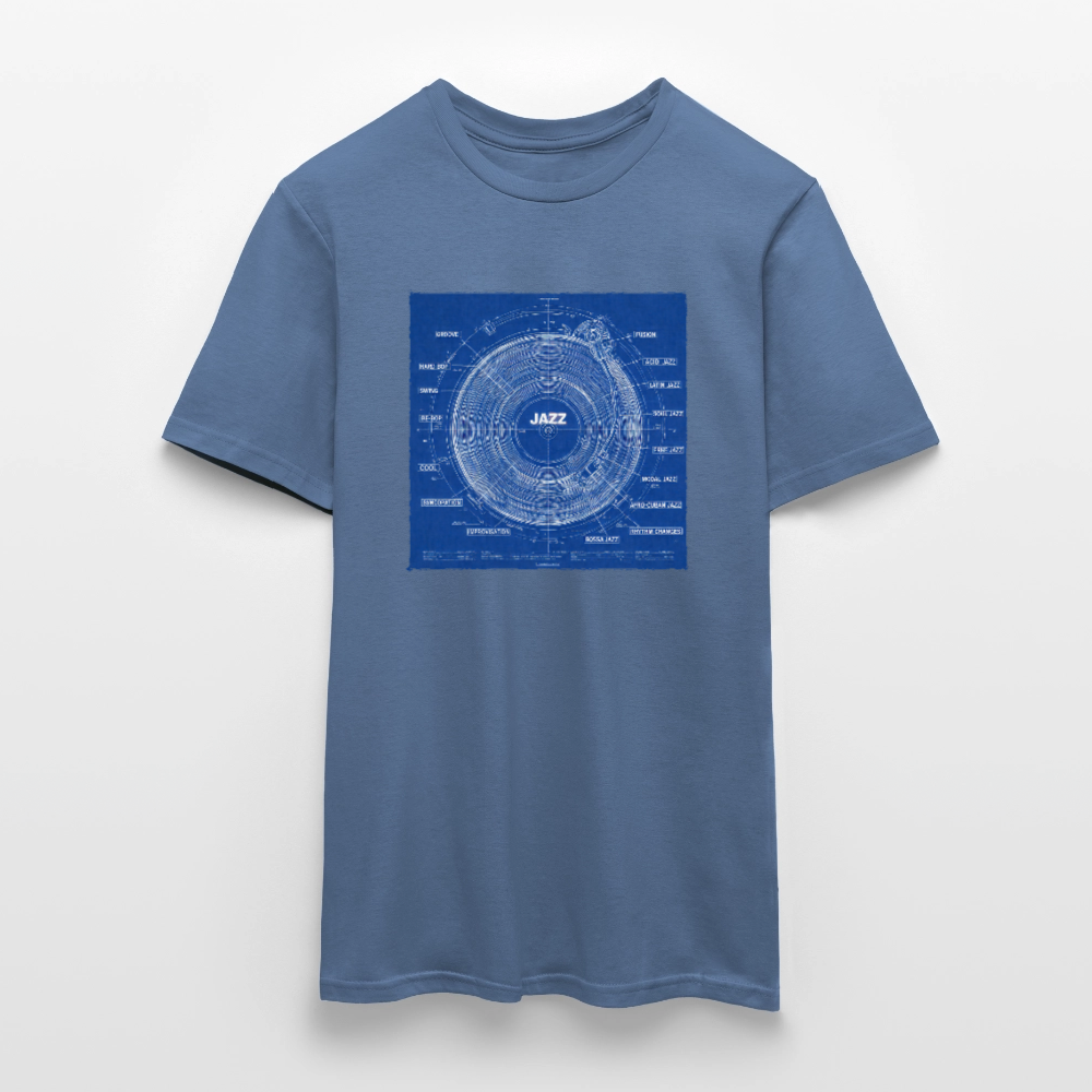 Kind of Blueprint, T-shirt unisex - duvblå 