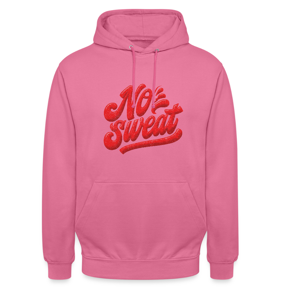 No Sweat, Luvtröja unisex - rosa