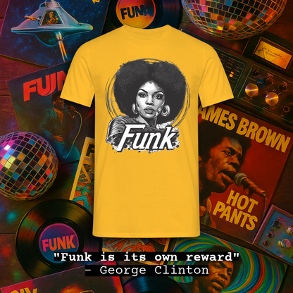 Funk Queen: Power in Motion, T-shirt unisex