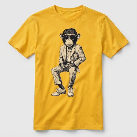 Mod Monkey T-shirt Unisex | Retro