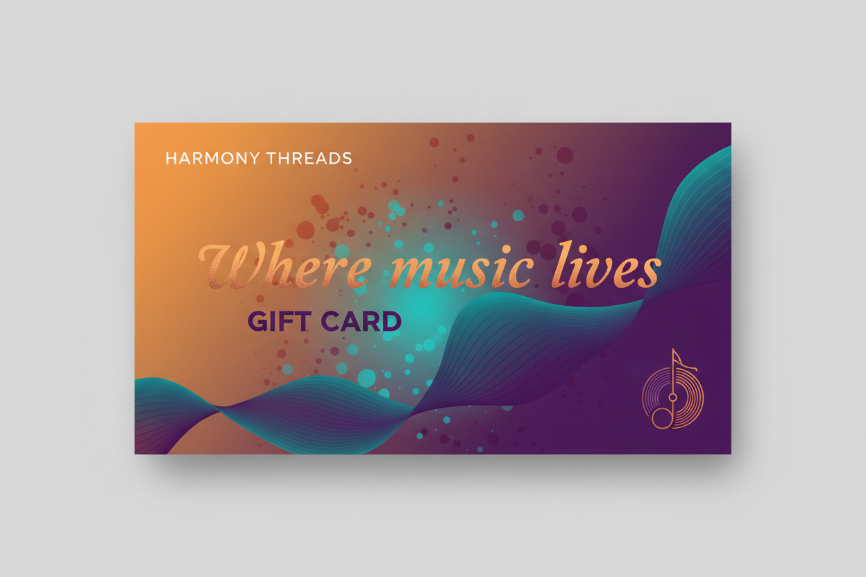 Acceso presentkort design