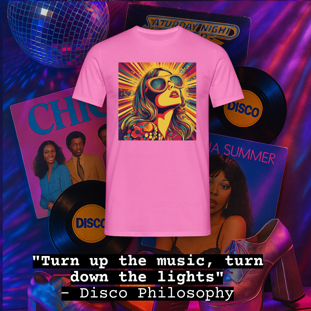 Disco Fever, T-shirt unisex