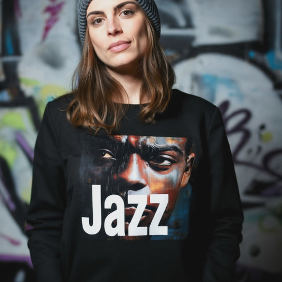 1956 Sweatshirt Black Lifestye Jazz