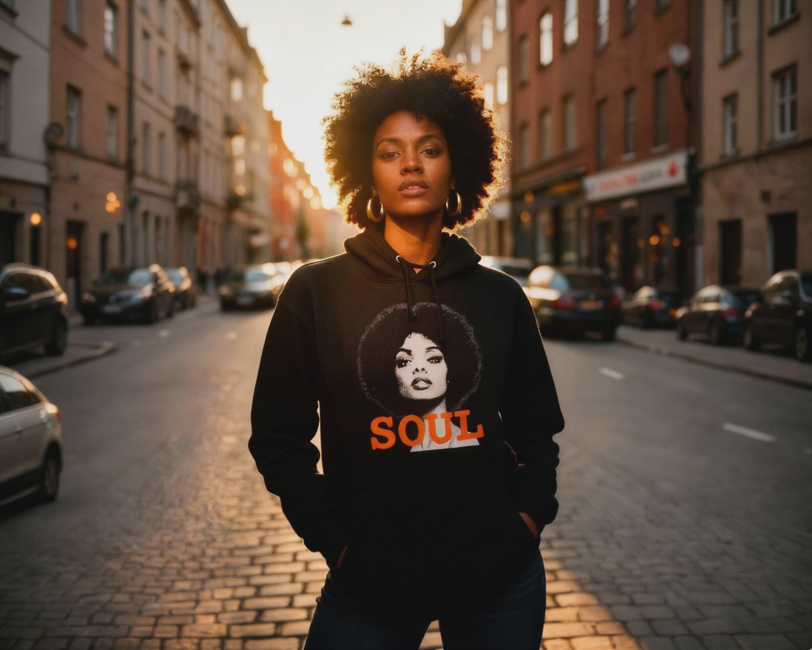 Ladda video: Soul PWR Hoodie svart - Acceso