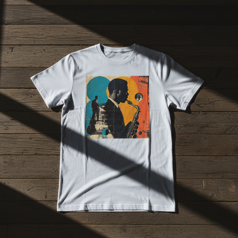 Smooth & Swinging T-shirt i vit - Streeweaar från Acceso